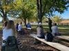 Ranger giving talk in grove.