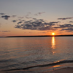 Sunset at Presque Isle