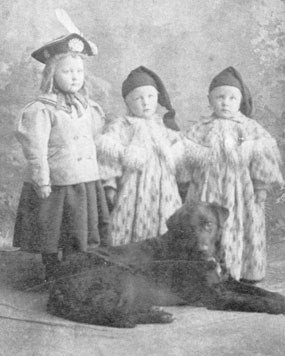 Carlson children of Michigan Island