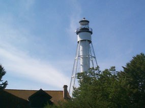 New Michigan Island Light Tower