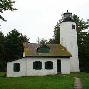 Old Michigan Island Lighthouse Old Michigan Island Lighthouse