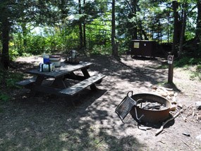 Otter Island Campsite #1 Otter Island Campsite #1