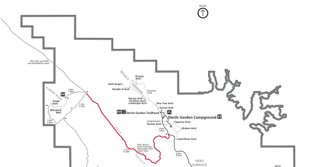 map showing Salt Valley Road closure map showing Salt Valley Road closure area