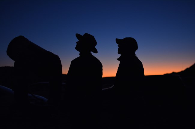 Rangers with Telescope