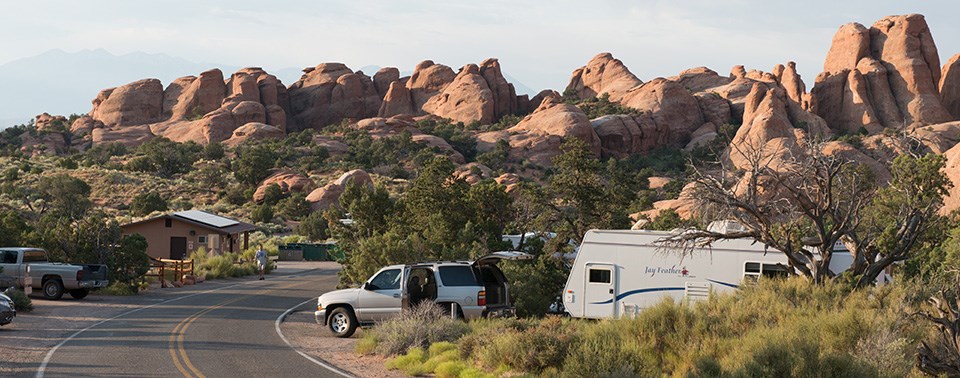 Camping Arches National Park U S National Park Service