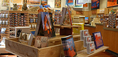 The Arches Visitor Center Bookstore