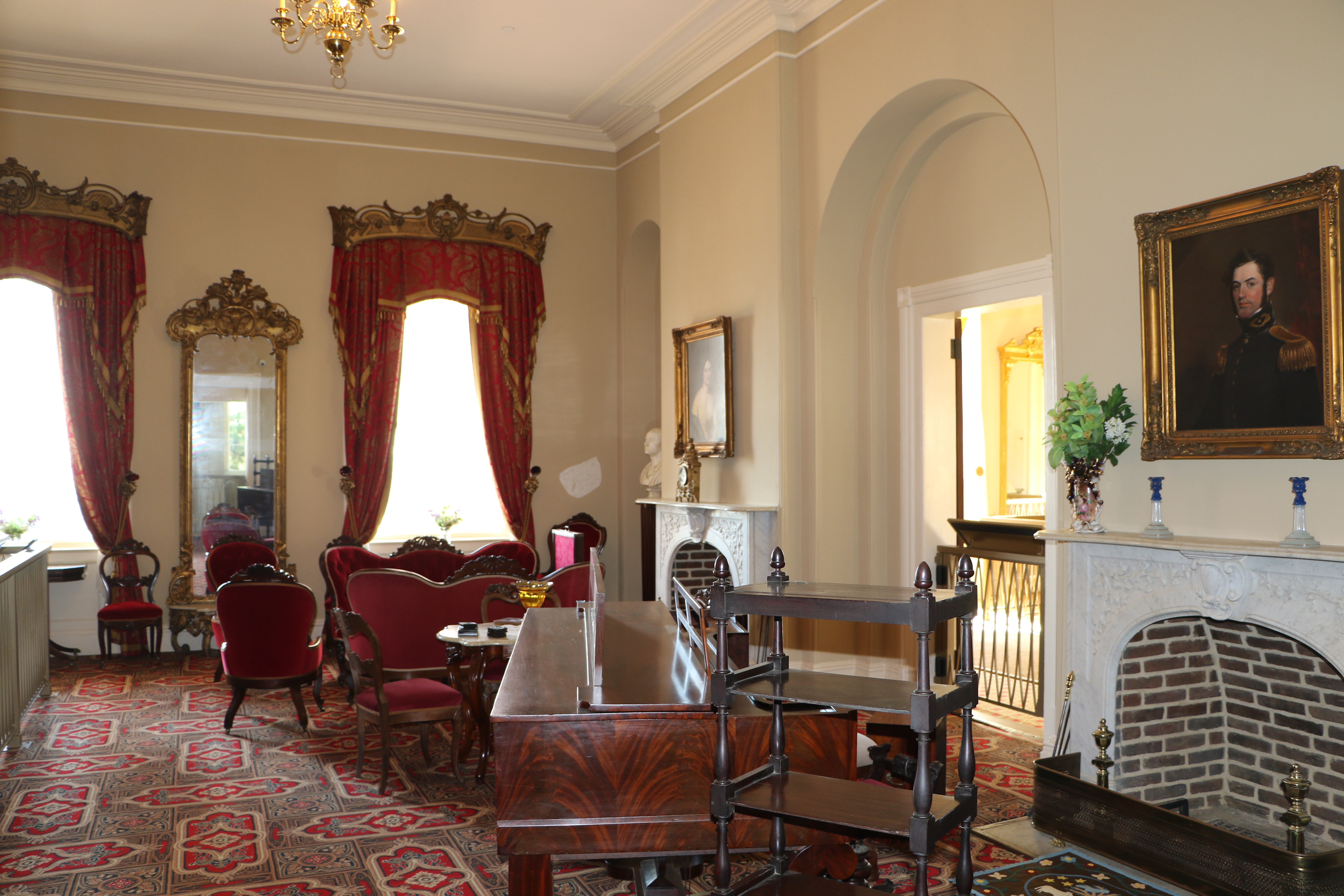 White Parlor Arlington House The Robert E. Lee Memorial U.S