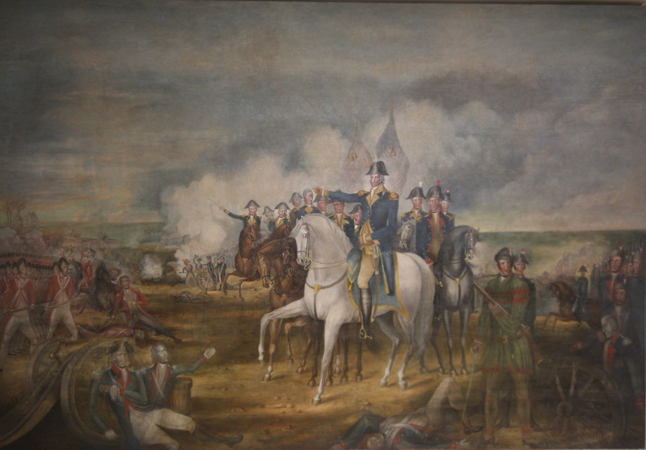 Battle of Monmouth Painting
