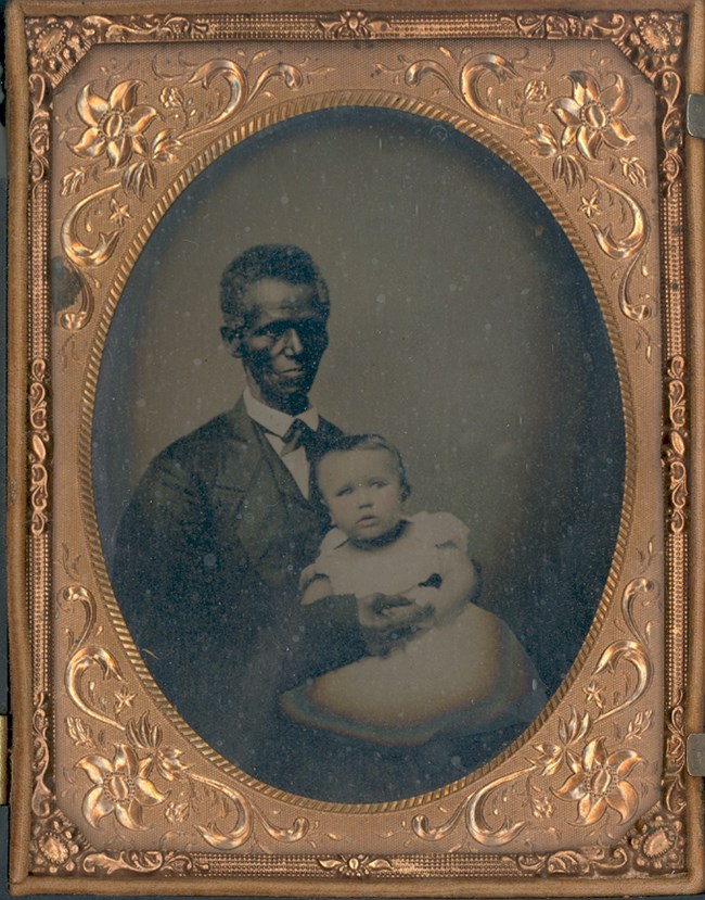 Charles Syphax and Baby Charles Syphax and Baby