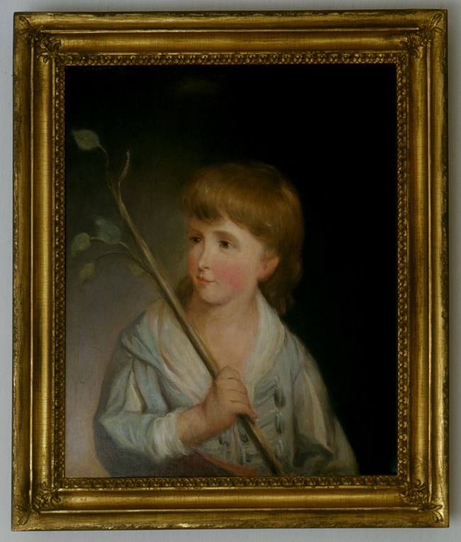 GWP Custis as a child.