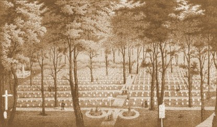 National Cemetery, 1870