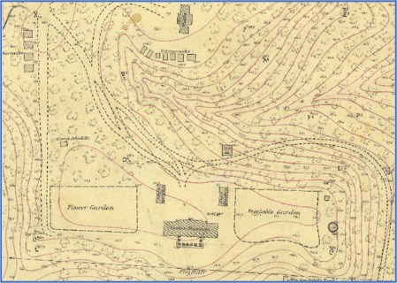 Map of Arlington House
