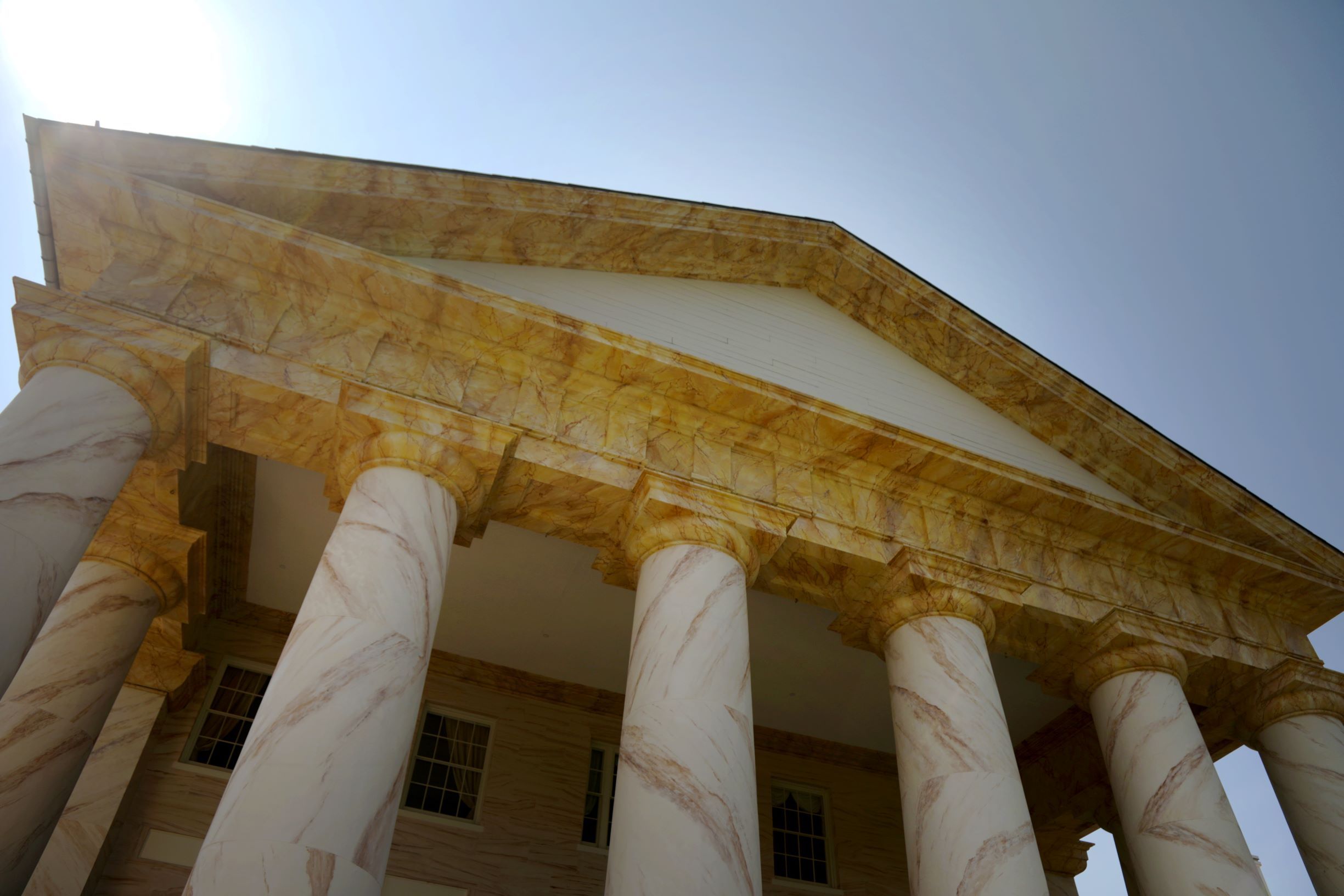 Portico of Arlington House, The Robert E. Lee Memorial Portico of Arlington House, The Robert E. Lee Memorial