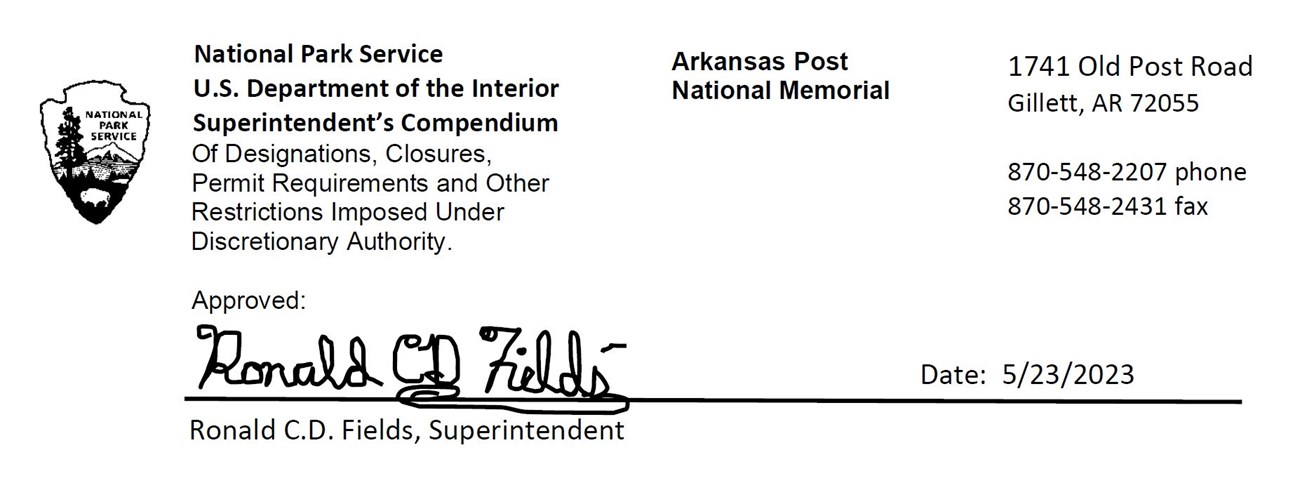The signature of Superintendent Ron Fields for the Superintendent's Compendium dated May 23, 2023