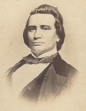 General John A Logan a young John Logan, circa 1860
