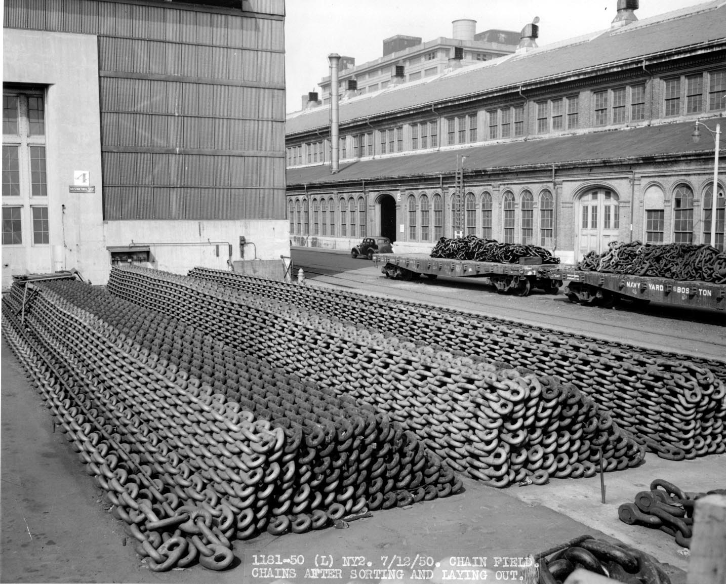 Charlestown Navy Yard: Chain Forge (U.S. National Park Service)