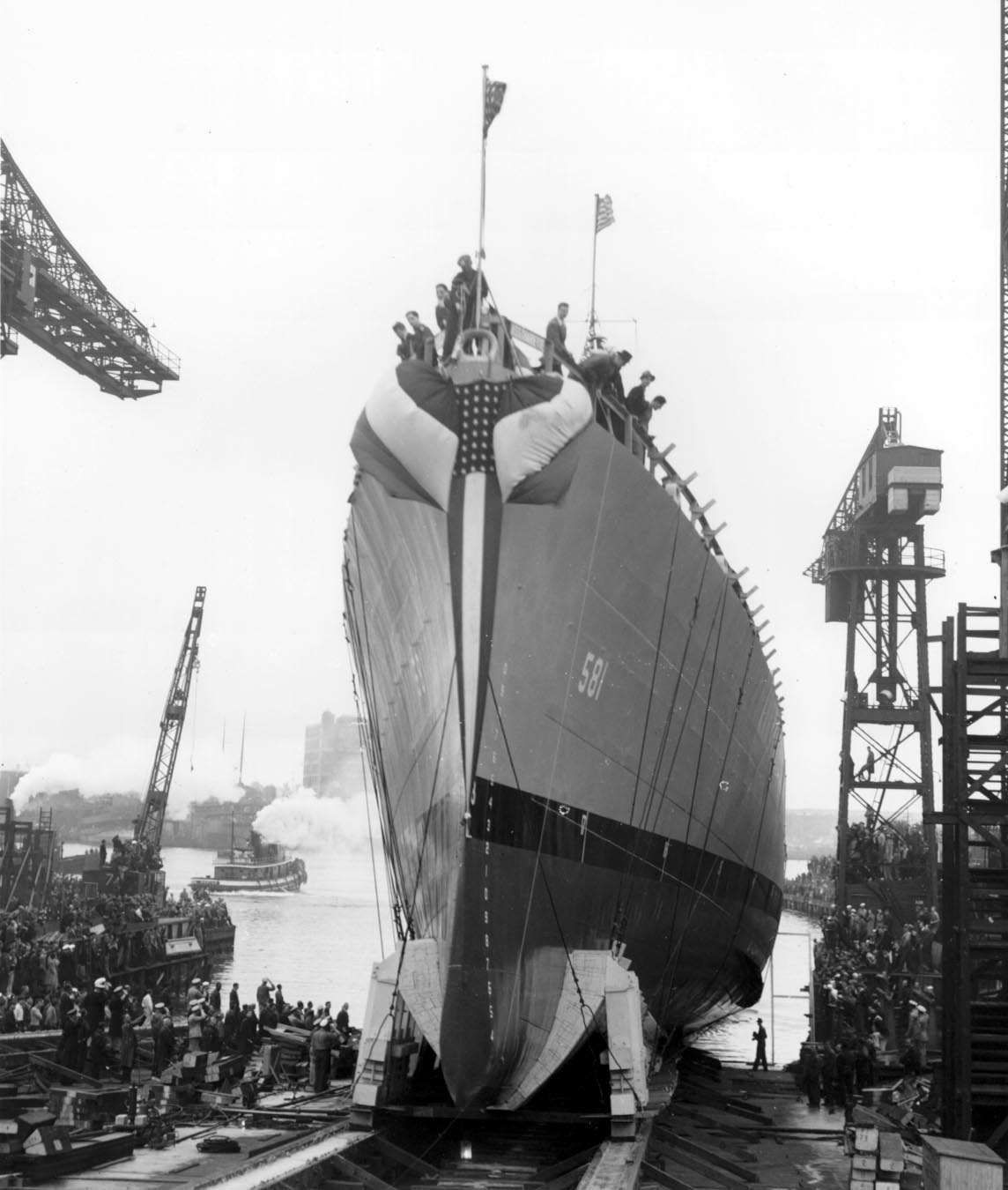 Ship Ceremonies in the Charlestown Navy Yard (U.S. National Park Service)