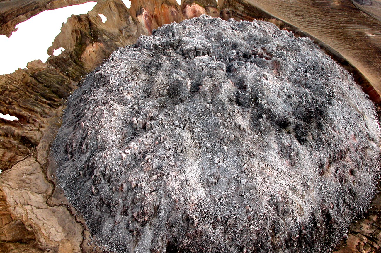 photo of a rocky dome-shaped hill