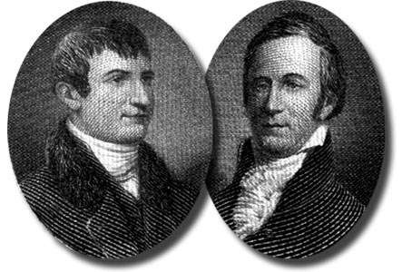 portraits of Lewis and Clark