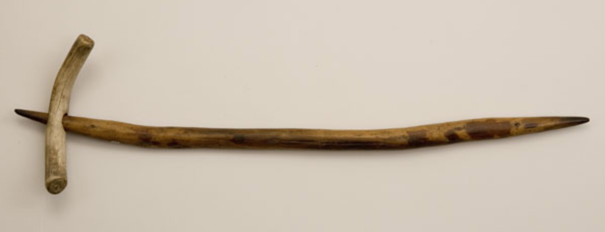 Tú·kes (digging sticks) of the Nez Perce (U.S. National Park Service)