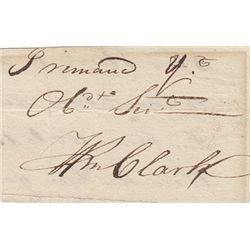 The free-flowing signature of William Clark.