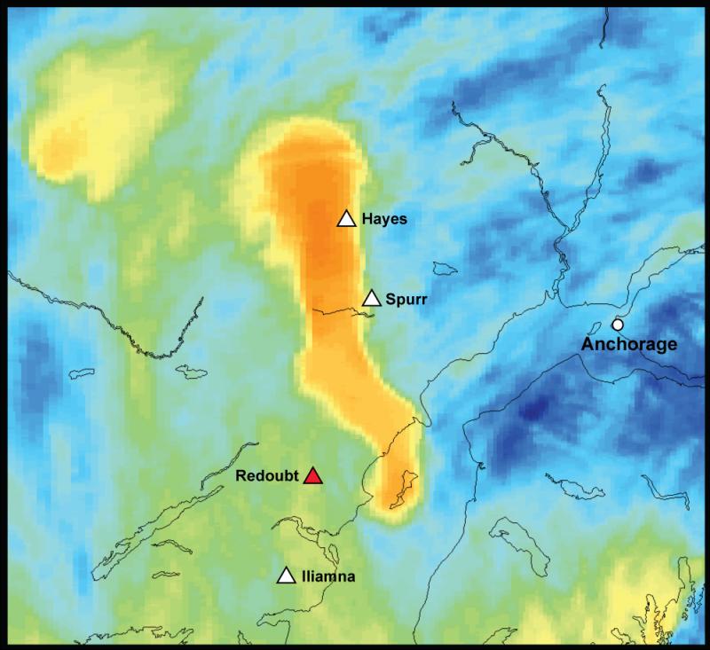 1237851105_ak231 false-color satellite image showing an ash cloud