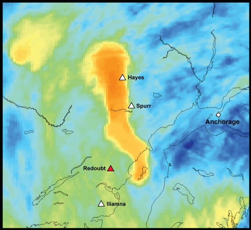 1237851105_ak231 false-color satellite image showing an ash cloud