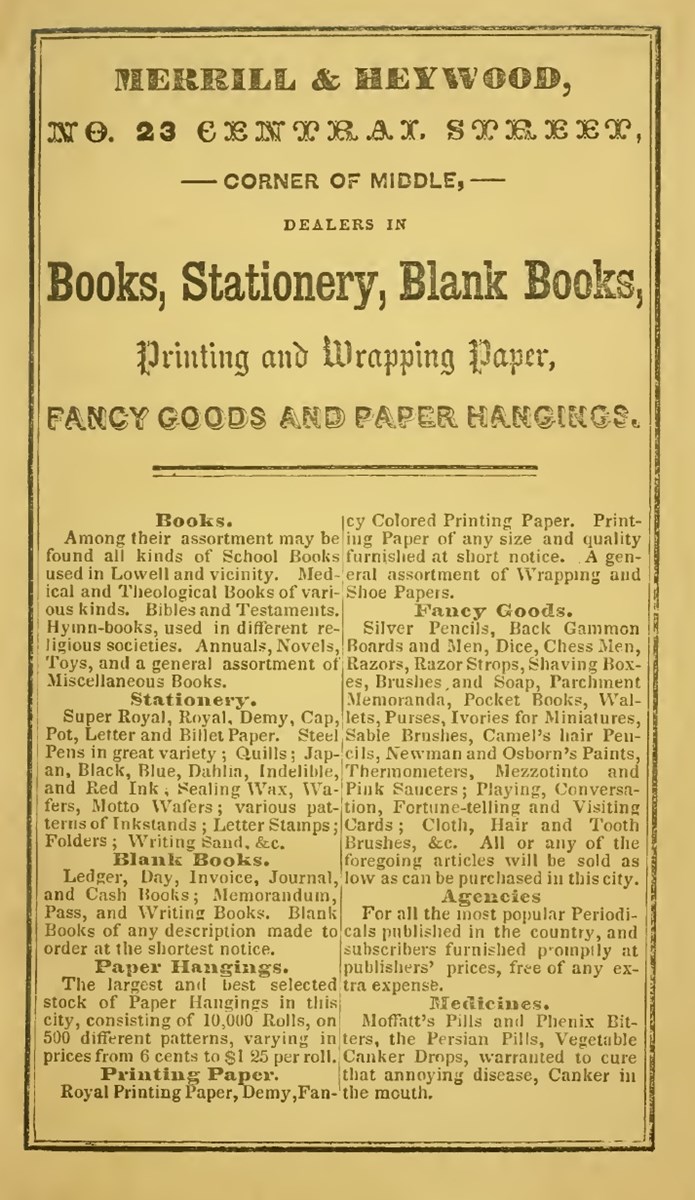 Merrill & Heywood Booksellers