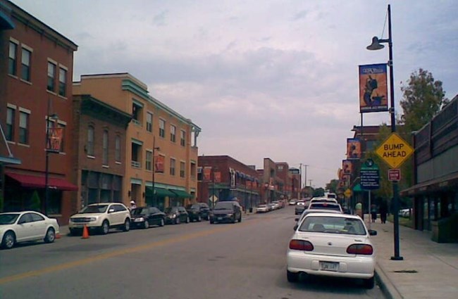 Historic neighborhood. Historic neighborhood.