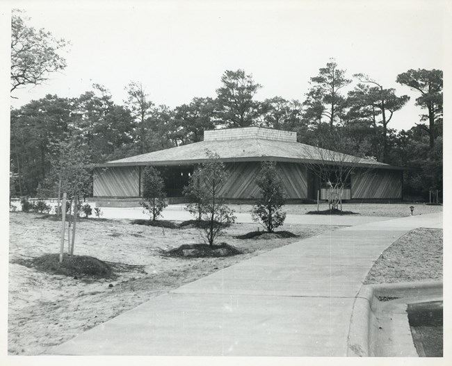 1966 Fort Raliegh Visitor Center NPSPhoto image of 1966 Fort Raleigh Visitor Center