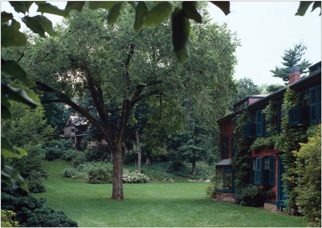 Frederick Olmsted house and garden