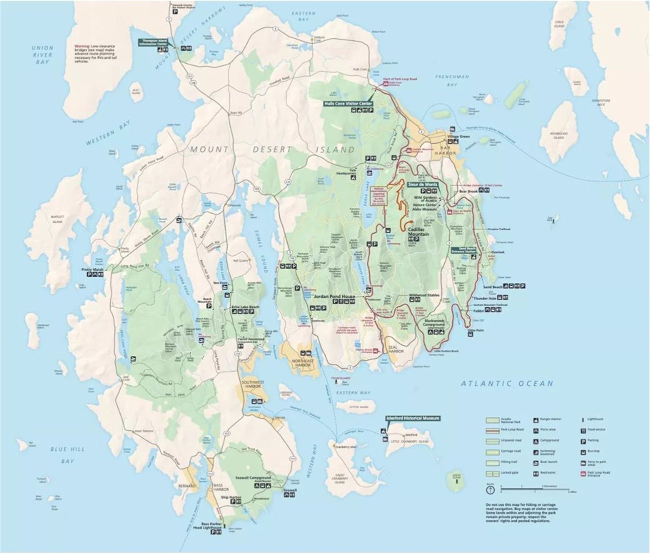 2024_sweetgrass_ea_img_fig2 Figure 2. Park Map of Mount Desert Island