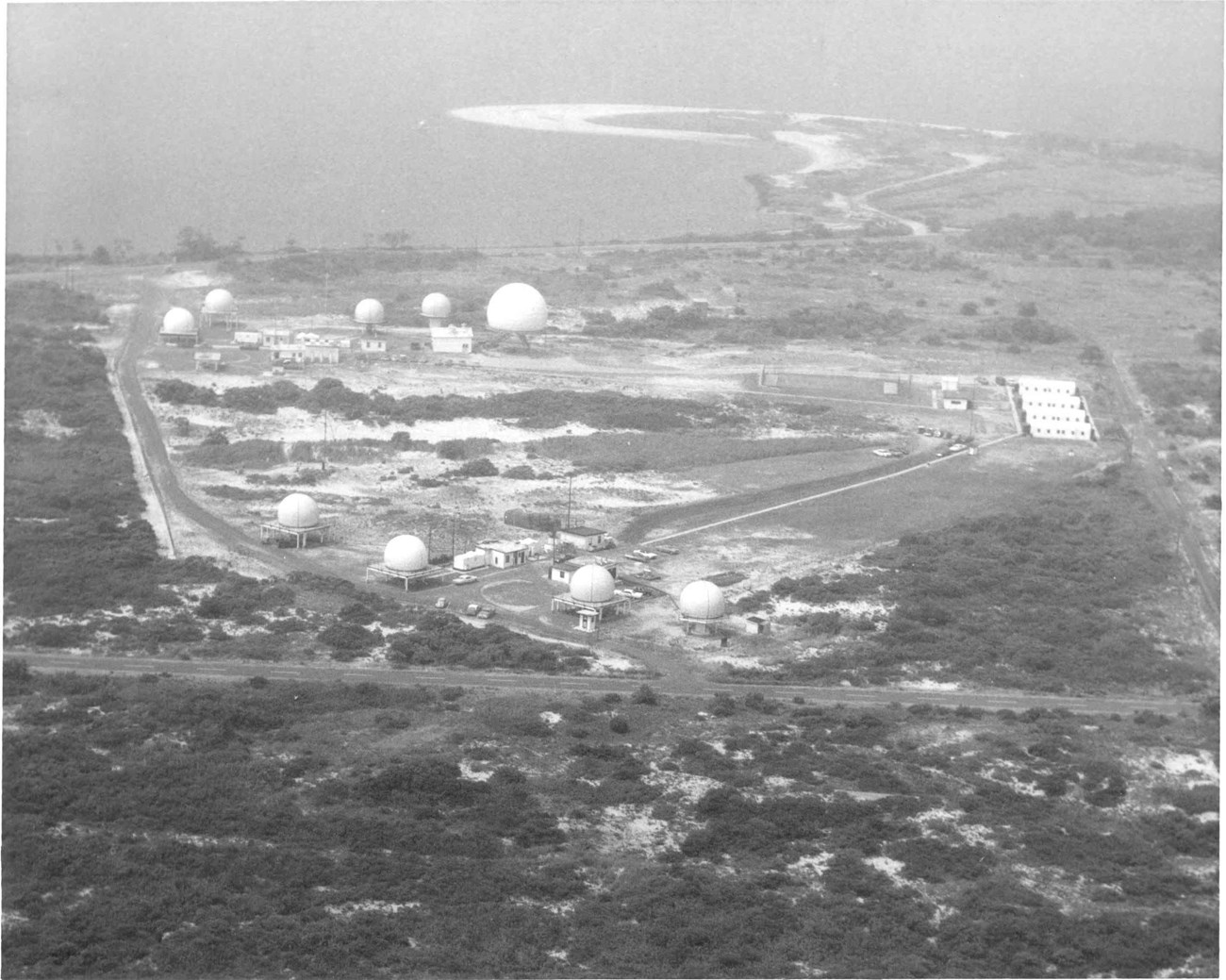 Mutliple buildings used at Nike site