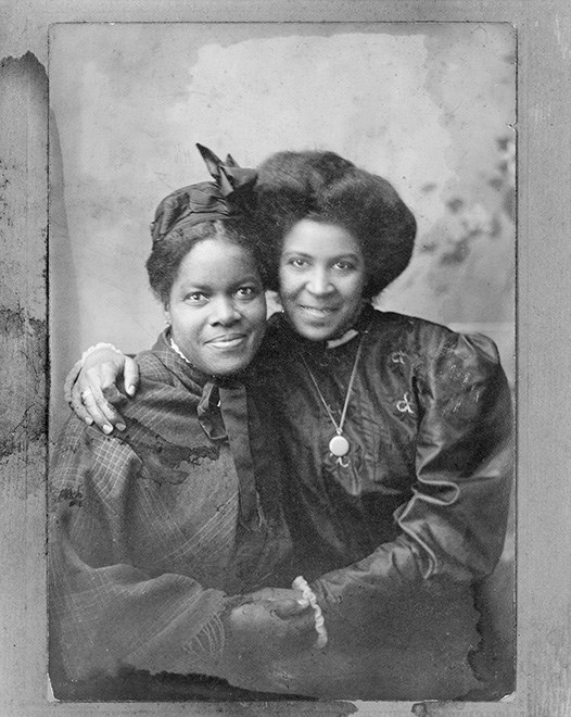 Nannie Helen Burroughs and friend