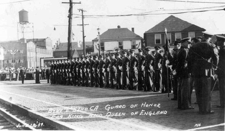 soldiers in uniform stand in organized lines