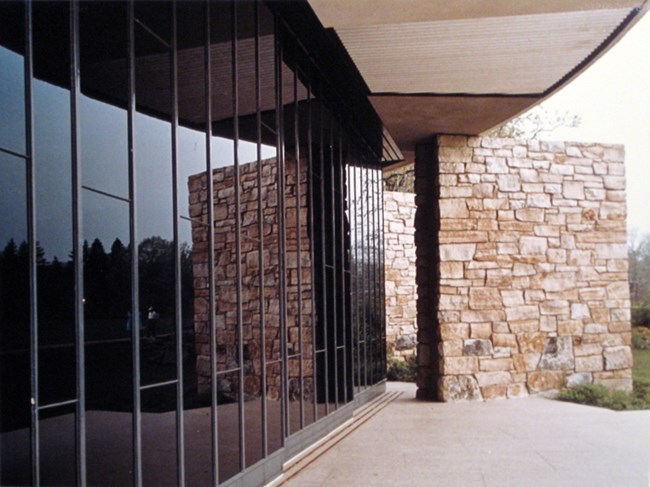 Richard Neutra and the Visitor Center. Richard Neutra and the Visitor Center.