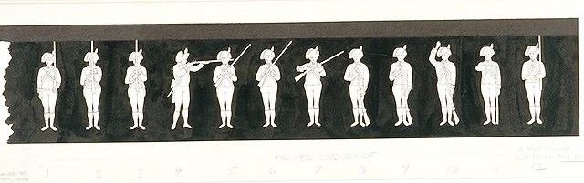 A page from the von Steuben drill manual for the Continental Army. A page from the von Steuben drill manual for the Continental Army.