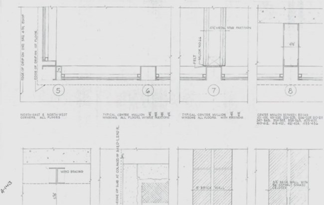 AFL Medical Services Building- 1954-56: Stainless Steel Breakmetal design, ND