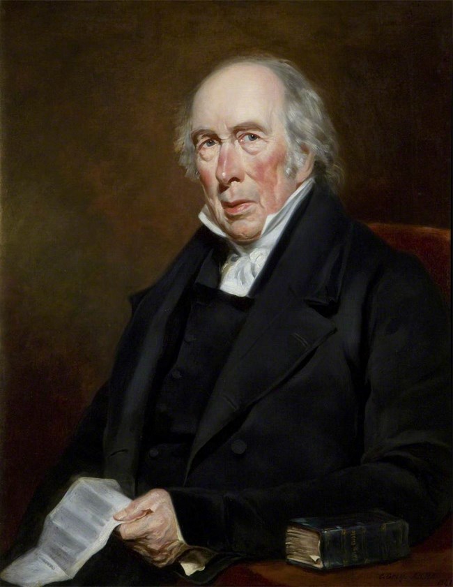 Oil painting portrait of Alexander Chesney