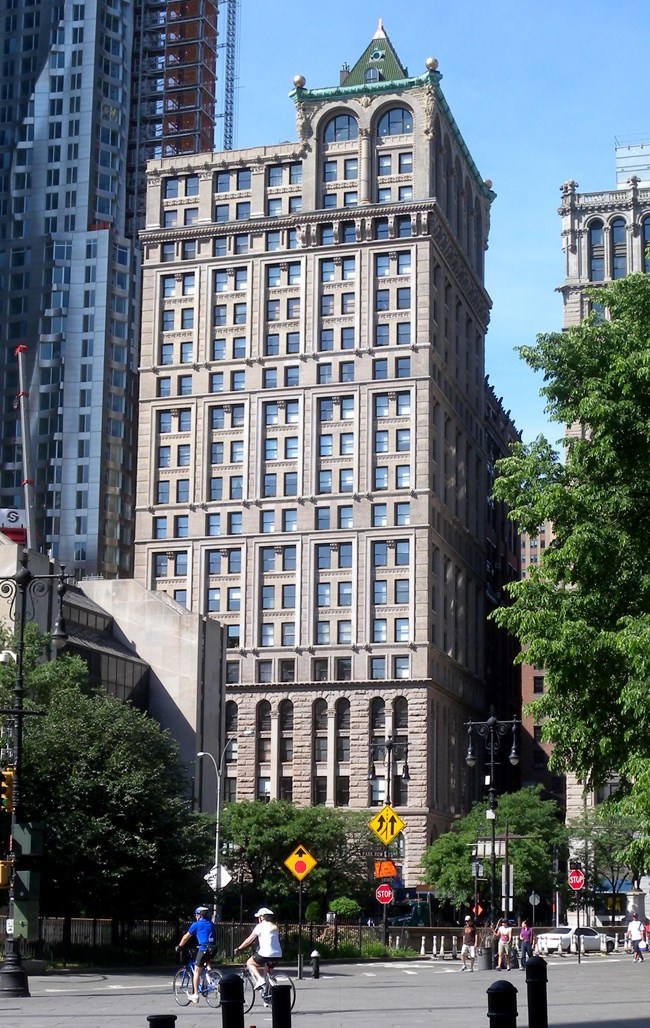 exterior of the American Tract Society. Photo by J. Henderson, public domain