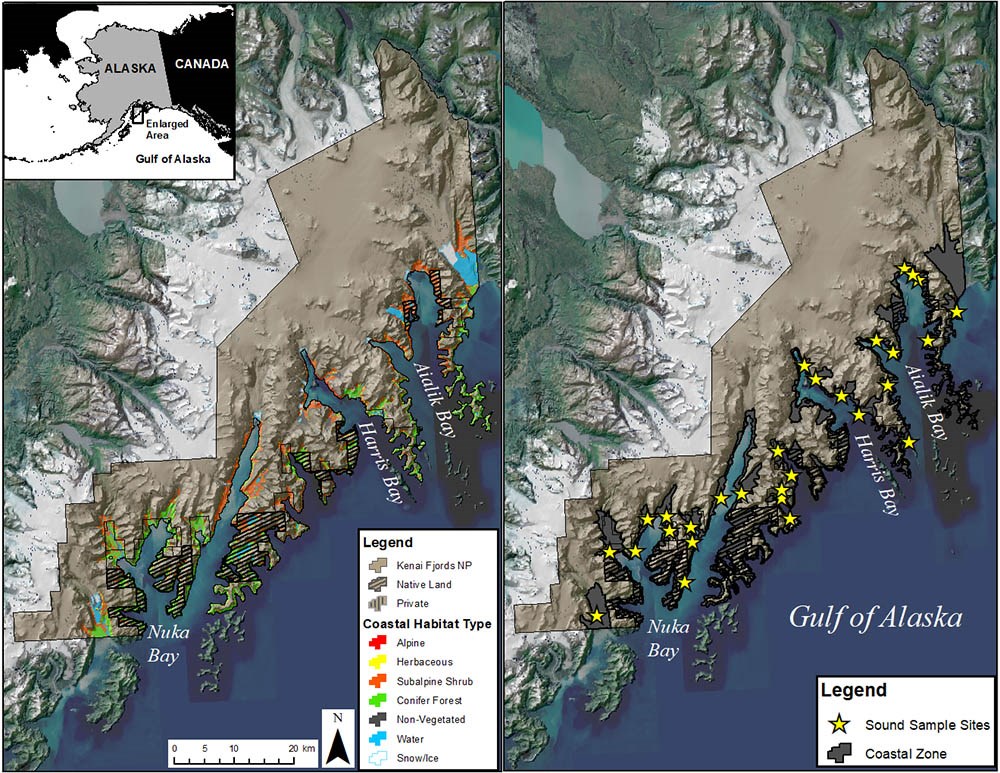 map of bat habitat types