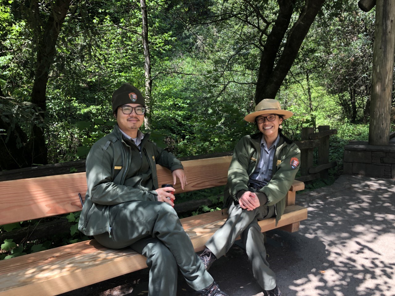 Becca and Jackson at Muir Woods on Earth Day 2022 Becca and Jackson at Muir Woods on Earth Day 2022