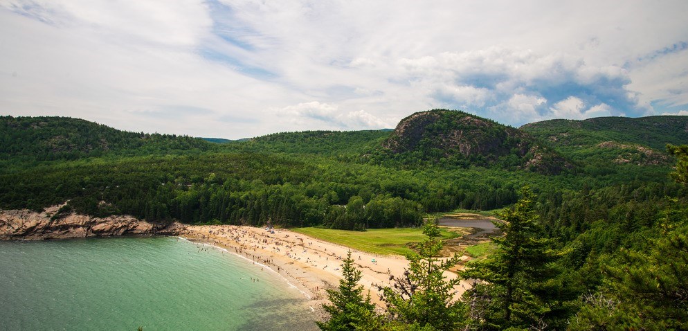 Beehive over Sand Beach