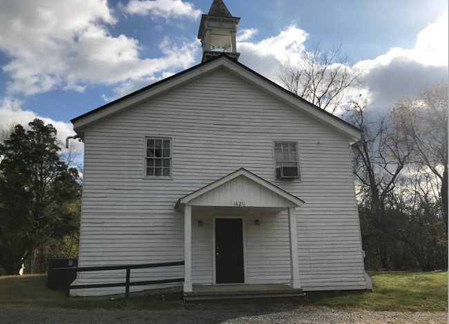 Buckland Church at Buckland Mills battlefield has been hosting Sunday services for over 160 years Buckland Church at Buckland Mills battlefield has been hosting Sunday services for over 160 years.