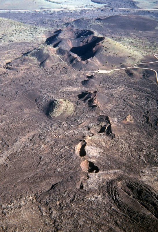 Pit Craters leading to Big Craters