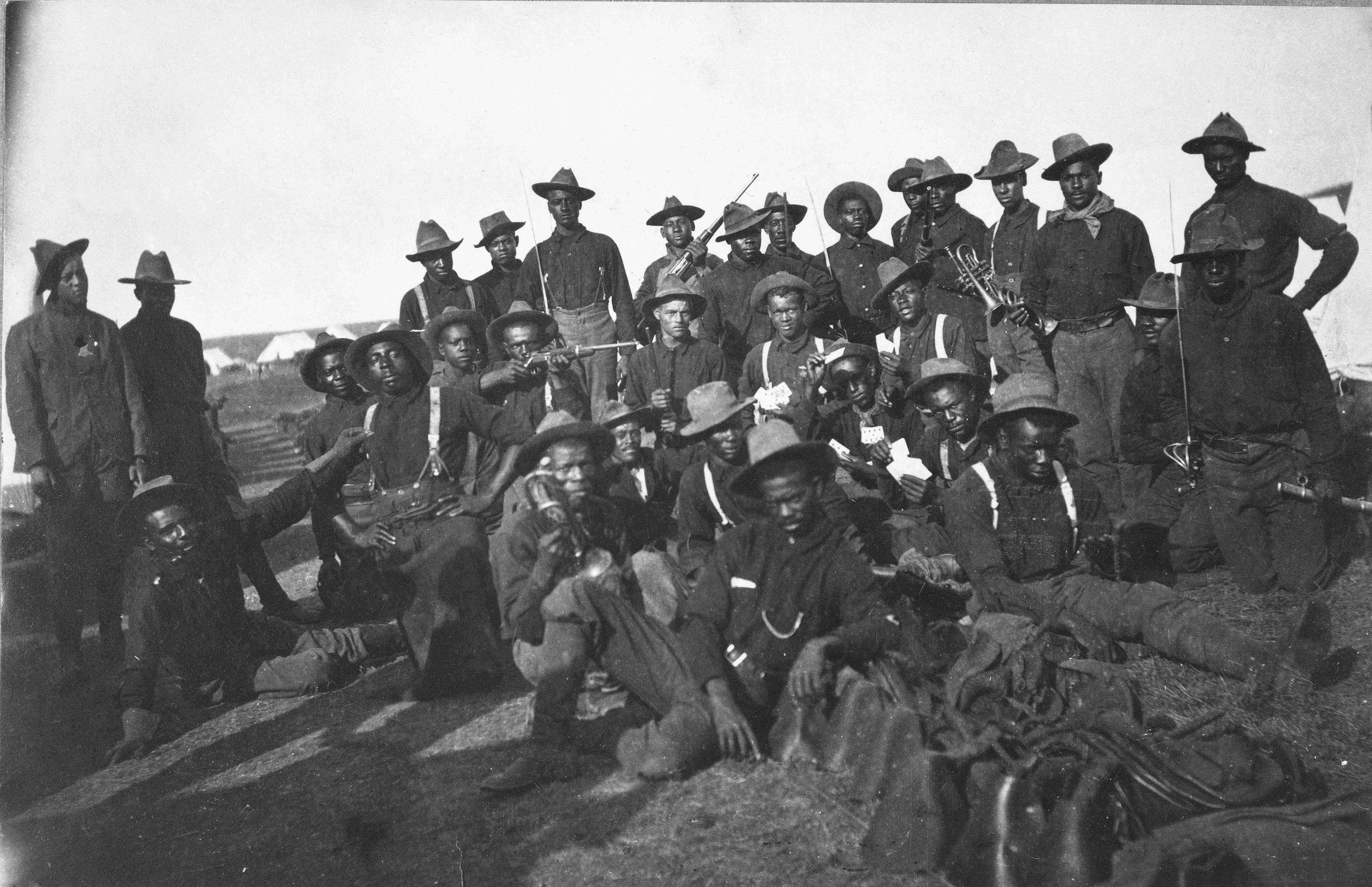 Buffalo Soldiers In The Spanish American War Us National Park Service