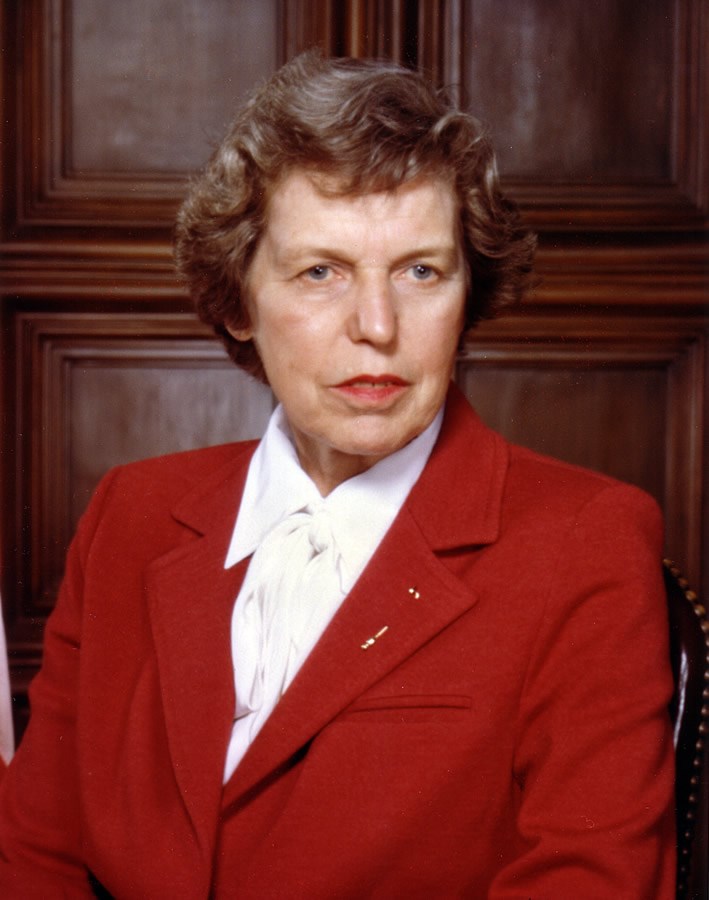Portrait of Ann Caracristi during her older adult years.