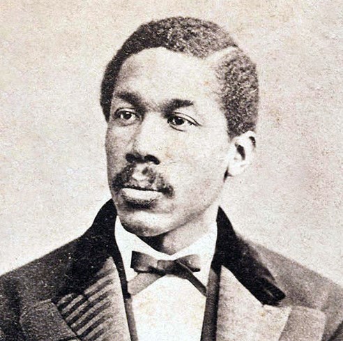 Octavius Catto wearing a suit and tie.