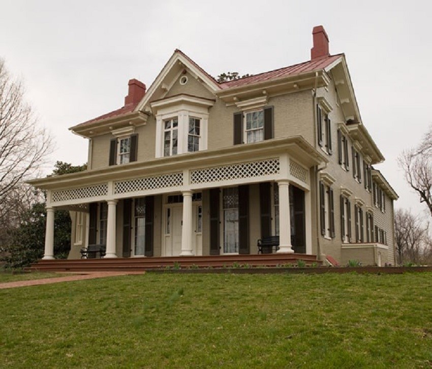 House on a hill.