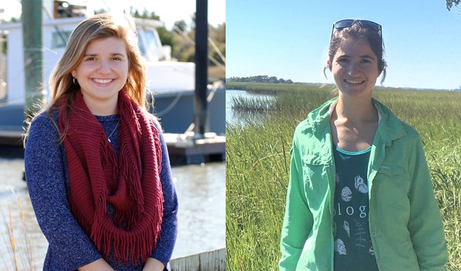 SECN staff members Rachel Layko and Claire Schmidt headshots of Rachel and Claire